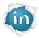 LinkedIn logo.